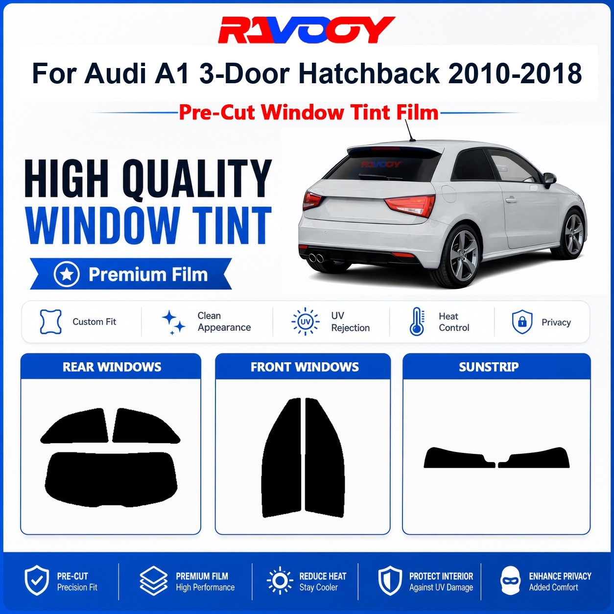 Premium Pre-Cut Window Tint Fo - огляд і ціна Privacy Screen Protector