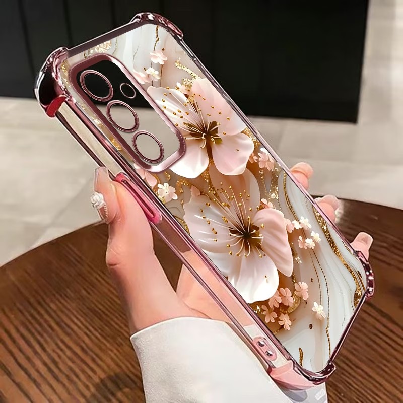 Electroplated Flower Clear Pho - огляд і ціна Samsung Galaxy S24