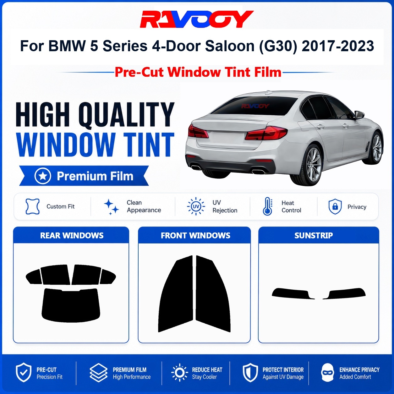 Premium Pre-Cut Window Tint Fo - огляд і ціна Privacy Screen Protector