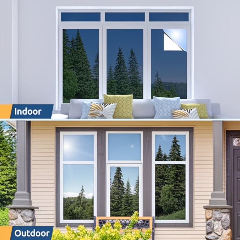 Reflective Mirror Film Sunshad - огляд і ціна Privacy Screen Protector