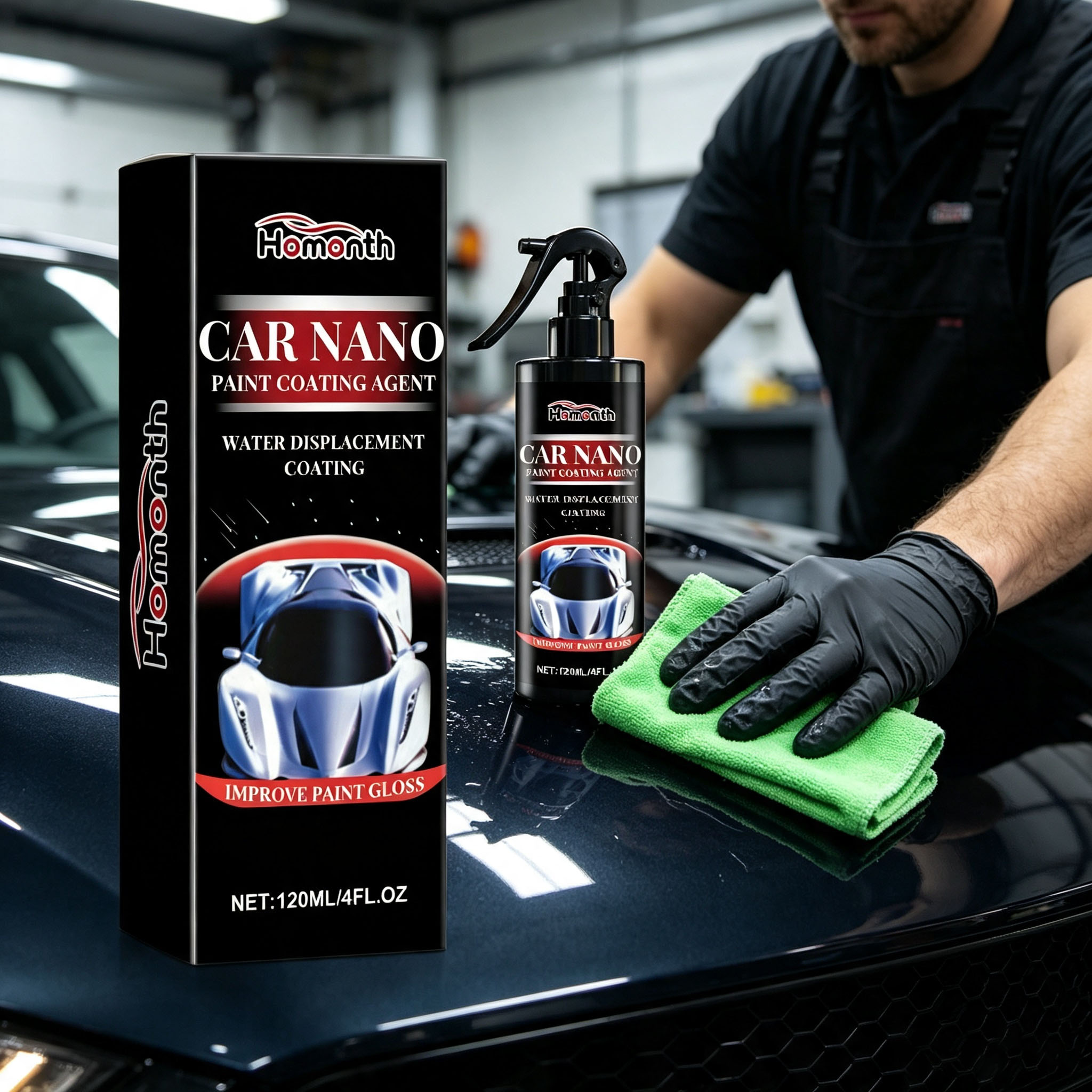 Homonth Car Nano Coating Spray - огляд і ціна Nano Liquid Coating