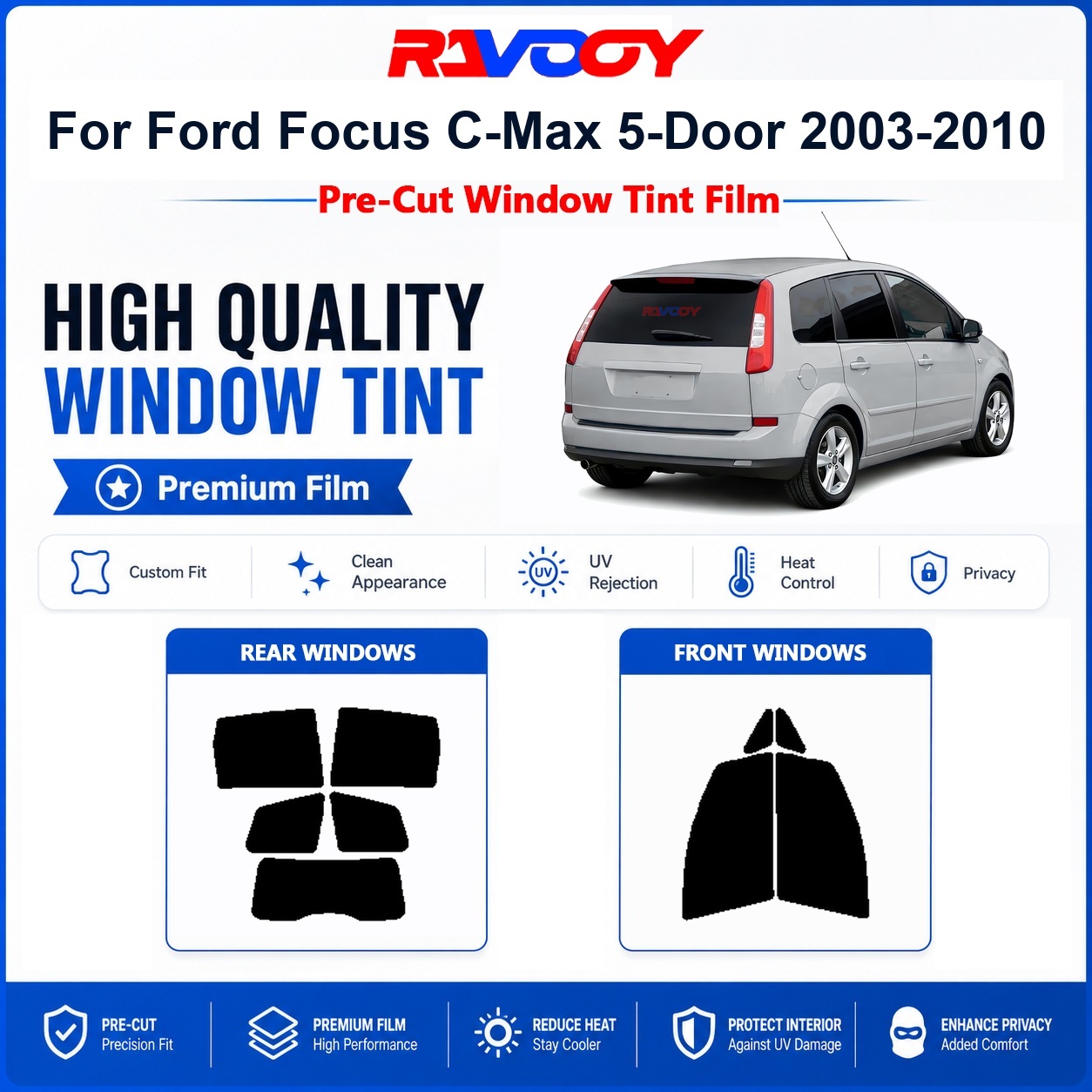 Premium Pre-Cut Window Tint Fo - огляд і ціна Privacy Screen Protector