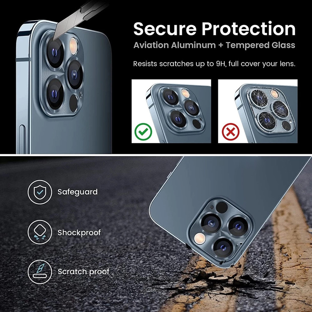 5PCS 9H Tempered Glass Metal C - огляд і ціна Tempered Glass Screen 9H