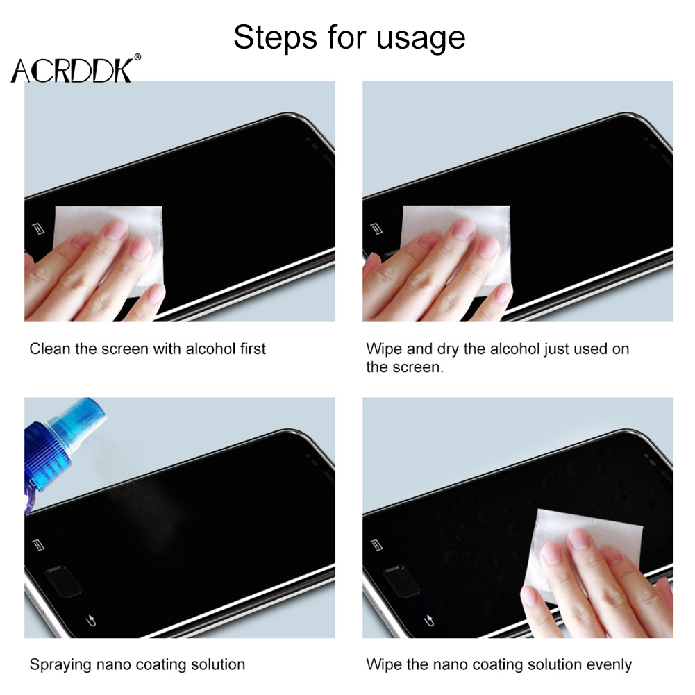 Nano Liquid Glass Screen Prote - огляд і ціна Oleophobic Coating Spray