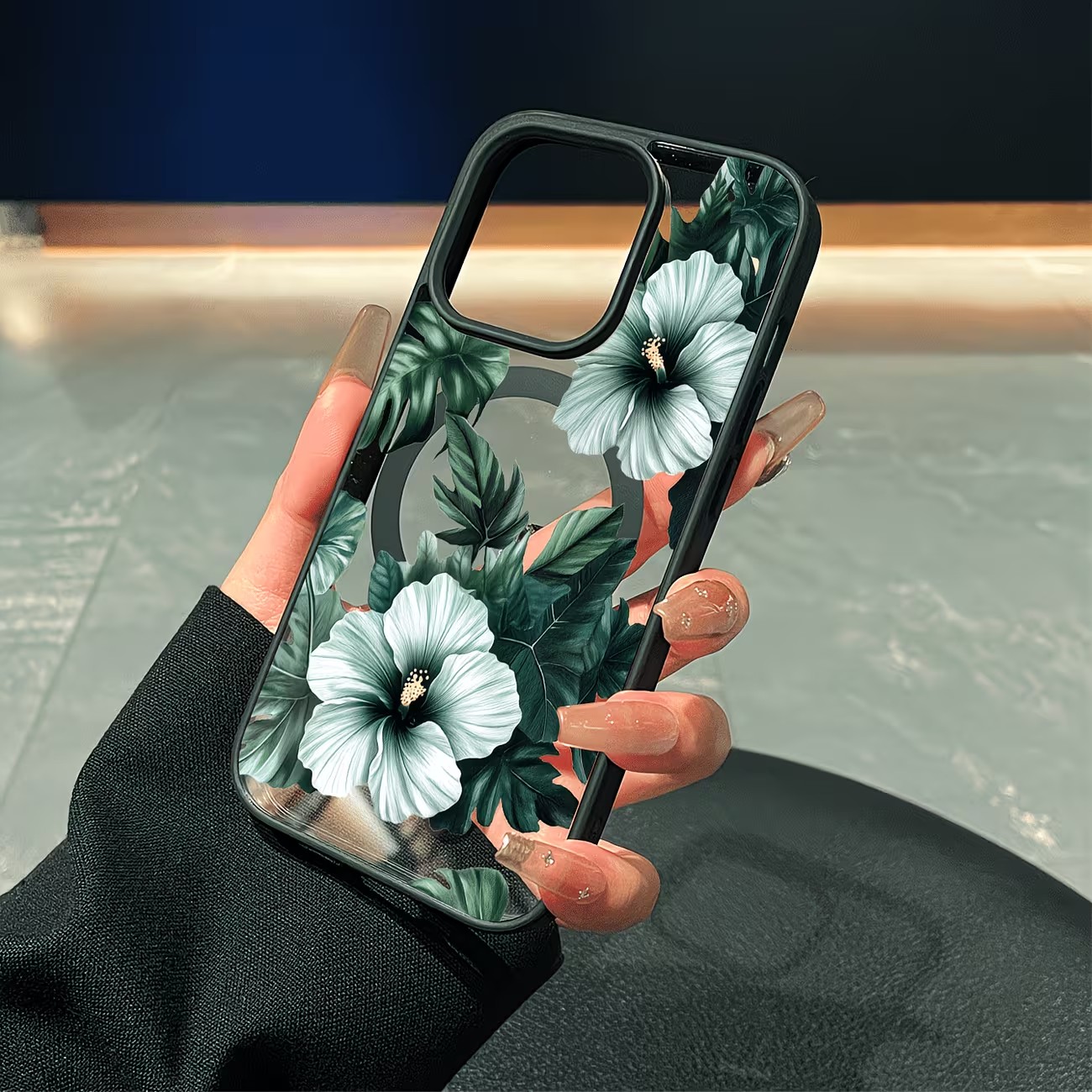 Green Floral Print Phone Case  - огляд і ціна Apple Iphone 15